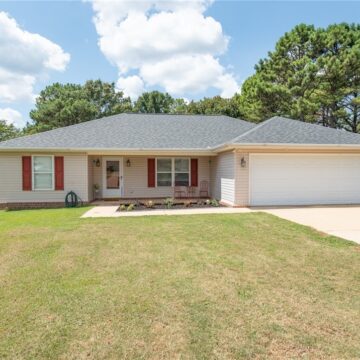 One-story single family home in Central Alabama
