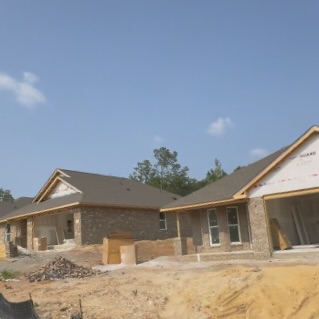 New home build in Northport Alabama subdivision