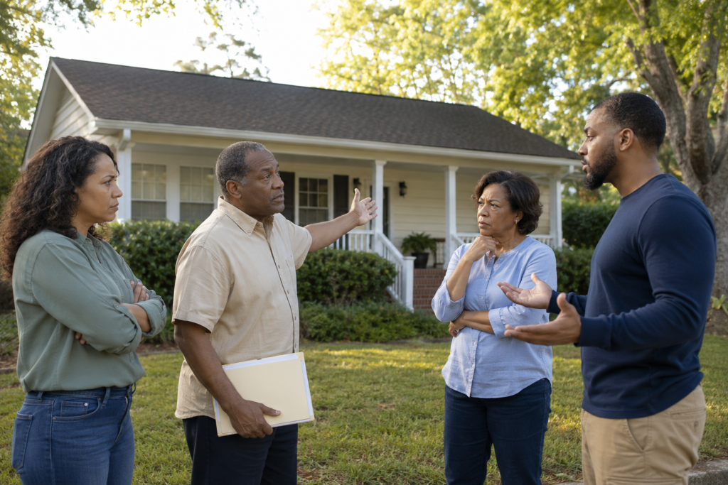 selling a house with multiple owners in Alabama